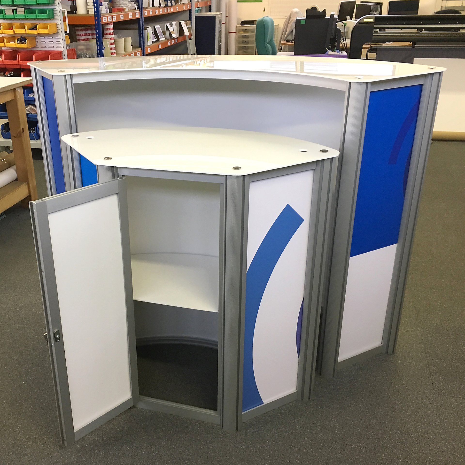 Custom Counter with Door