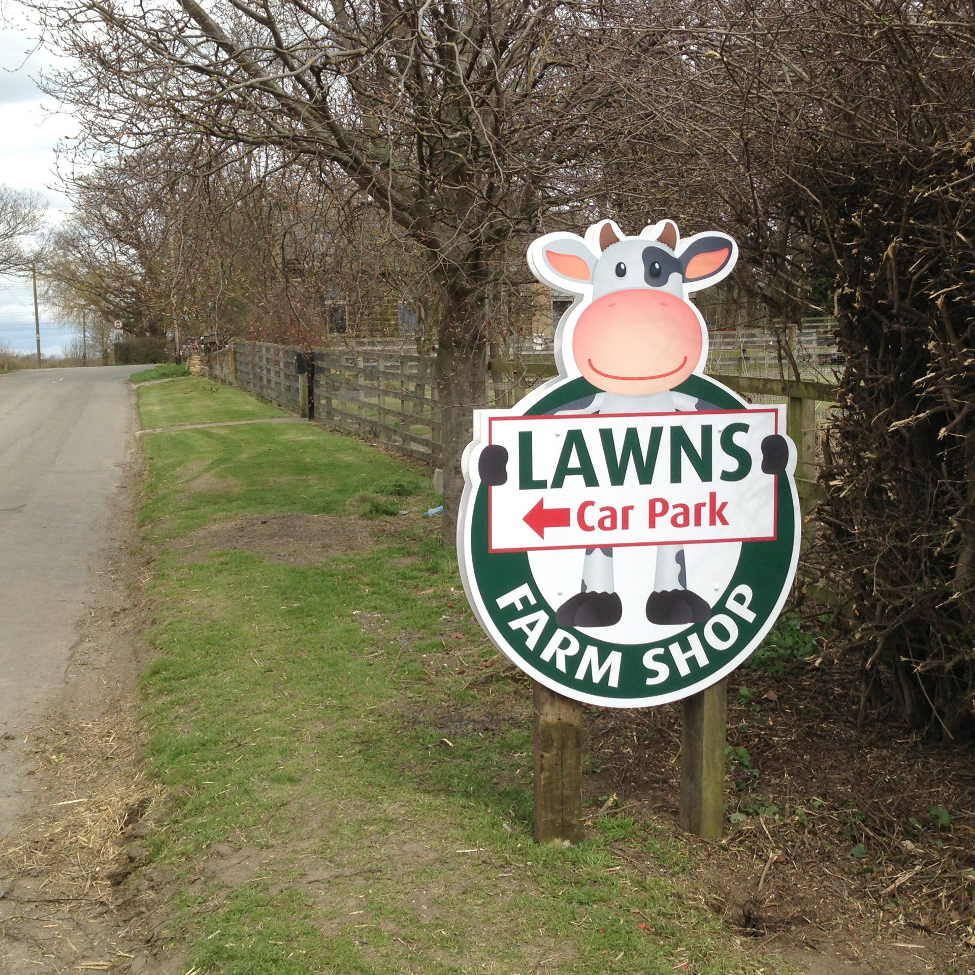 Cut to Shape Signs