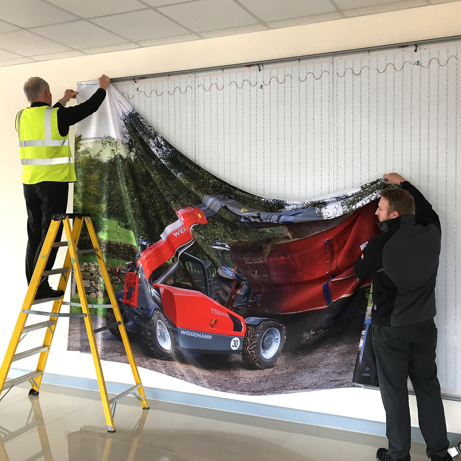 Fabric Lightbox Graphic