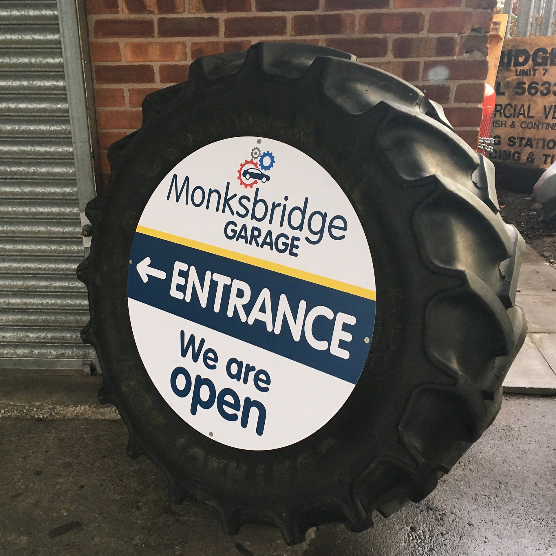 Flat Circular Sign