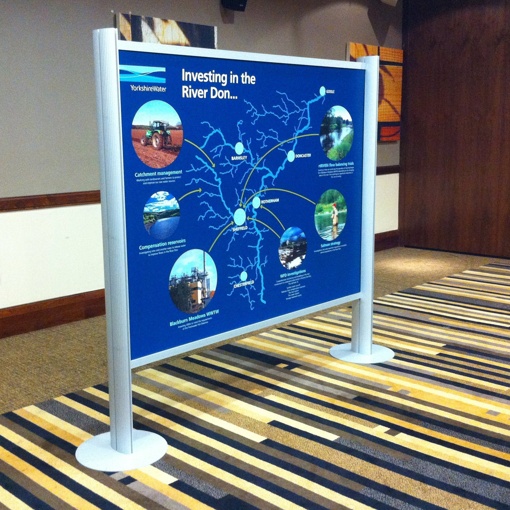 Freestanding Displays