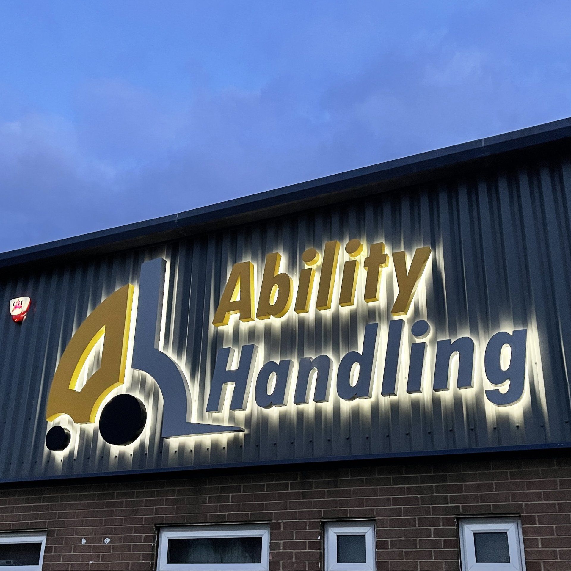 Built Up Signs Halo Illuminated