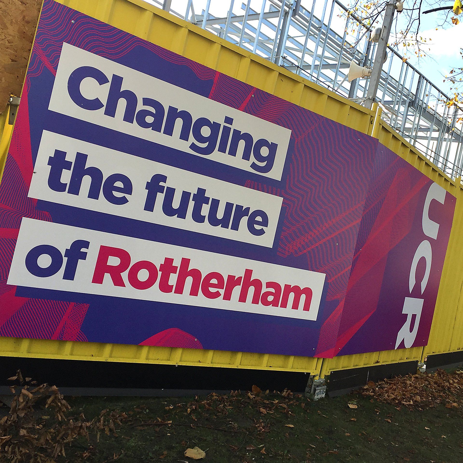 Printed Hoarding Panels