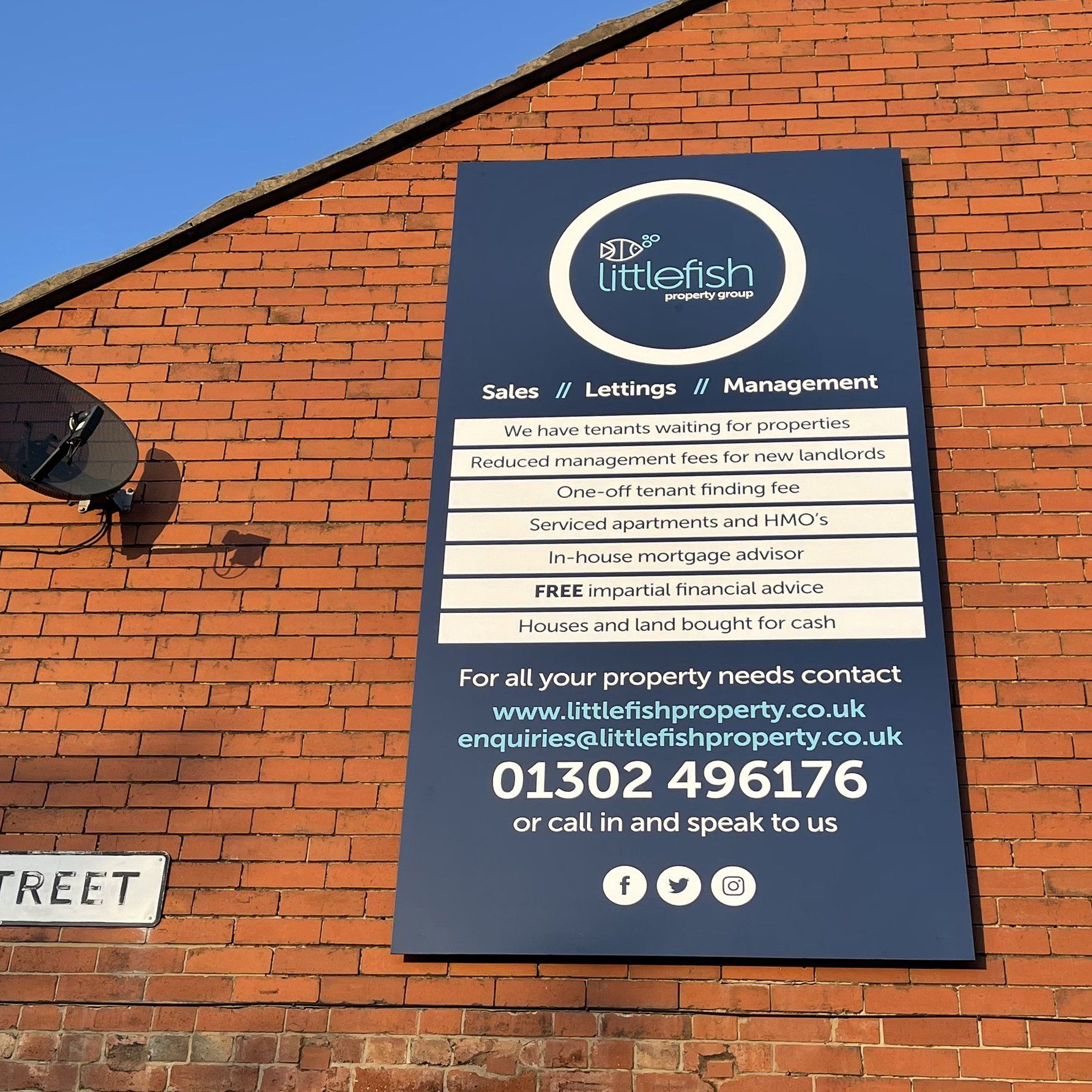 Large Panel Signs