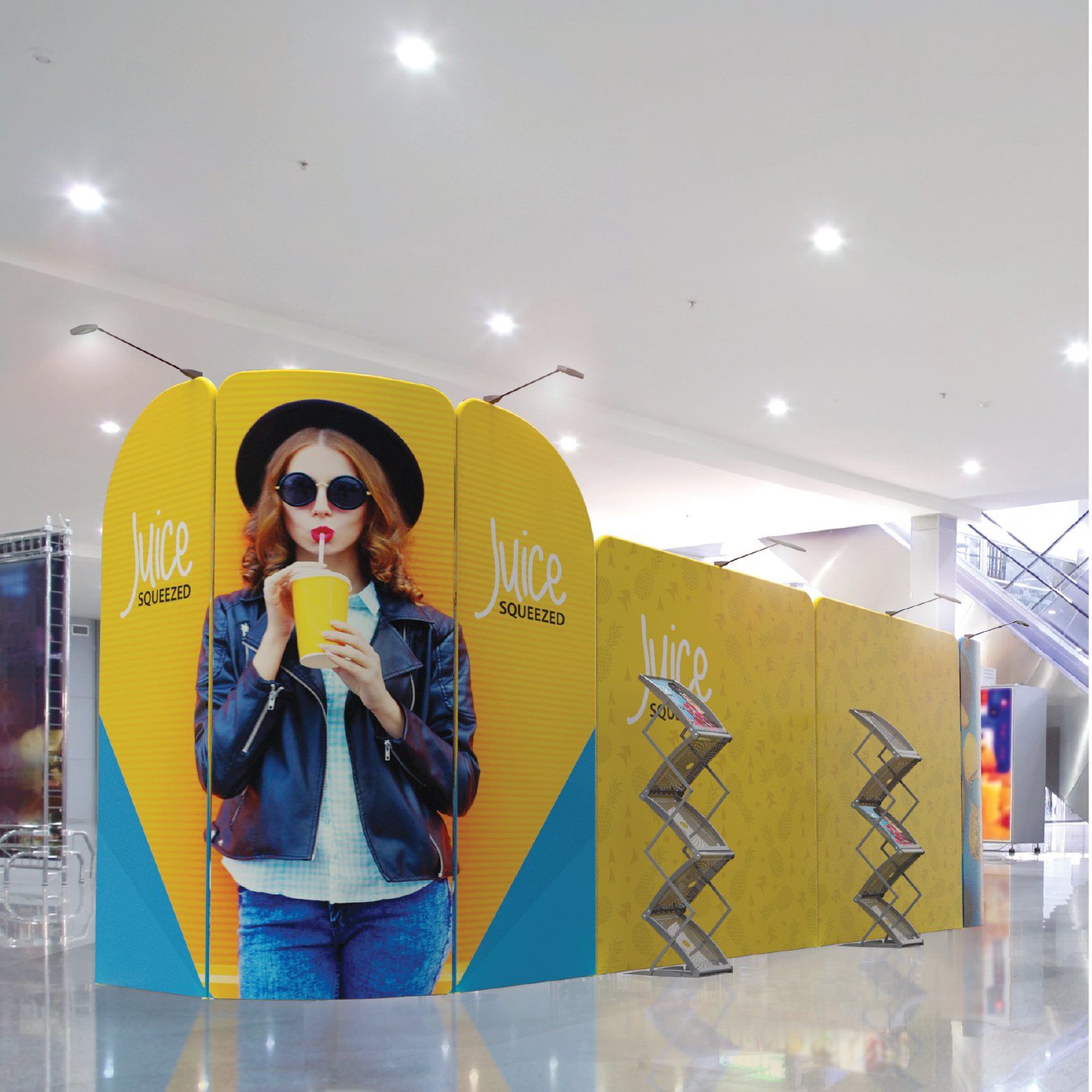 Modulate Display Stands