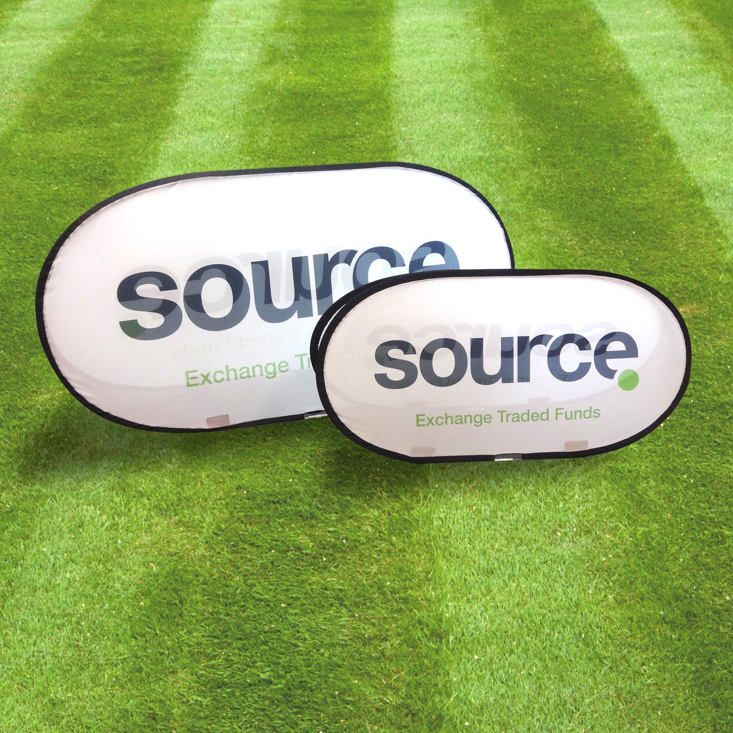 Oval Pop Out Banner
