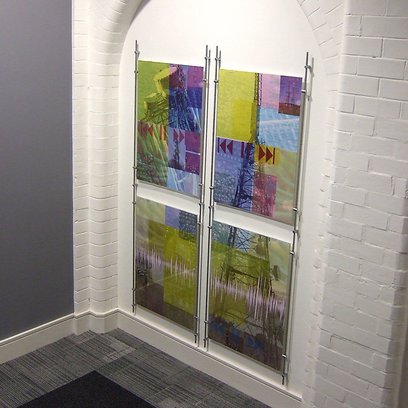 Rod Display with Pockets