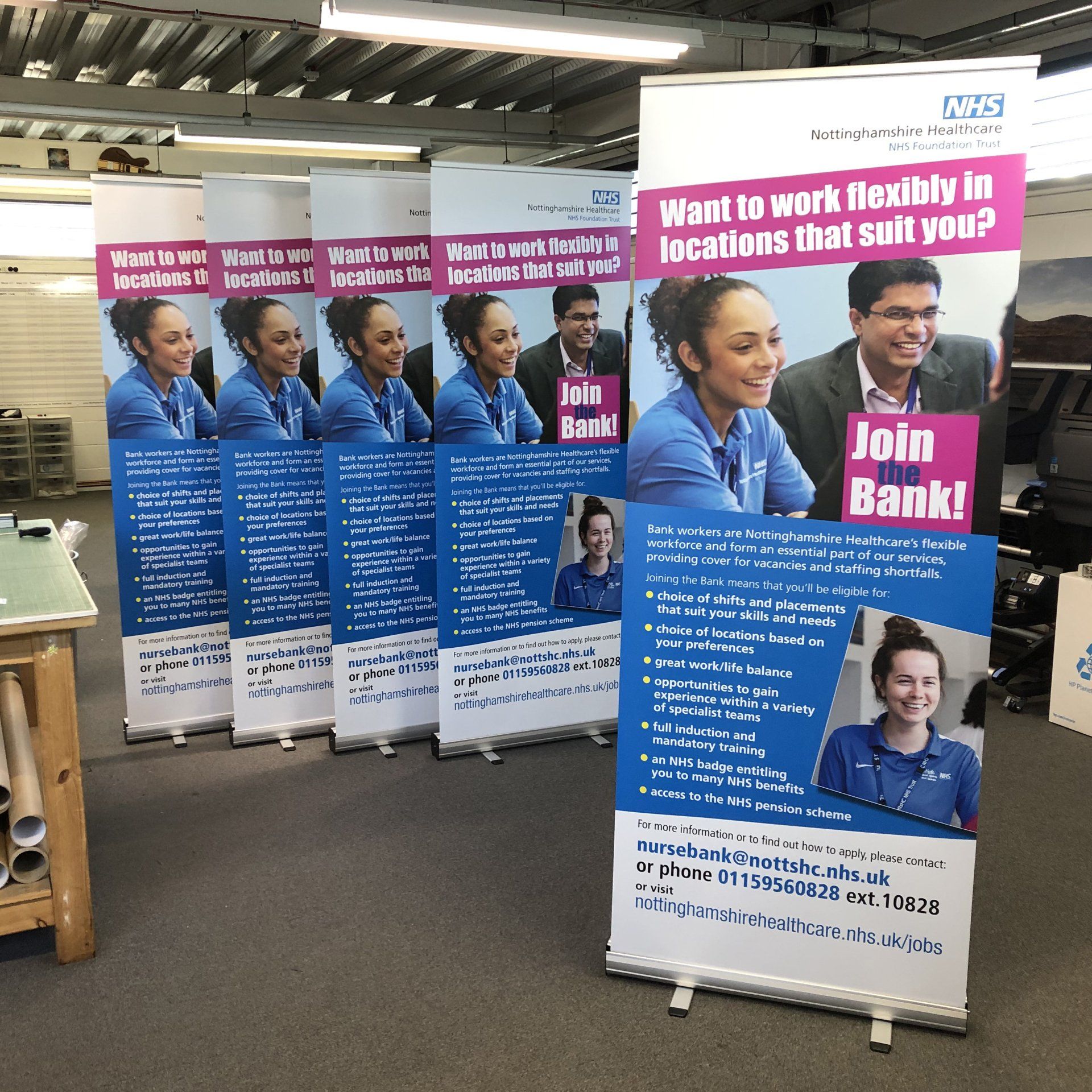 Pull Up Roller Banners
