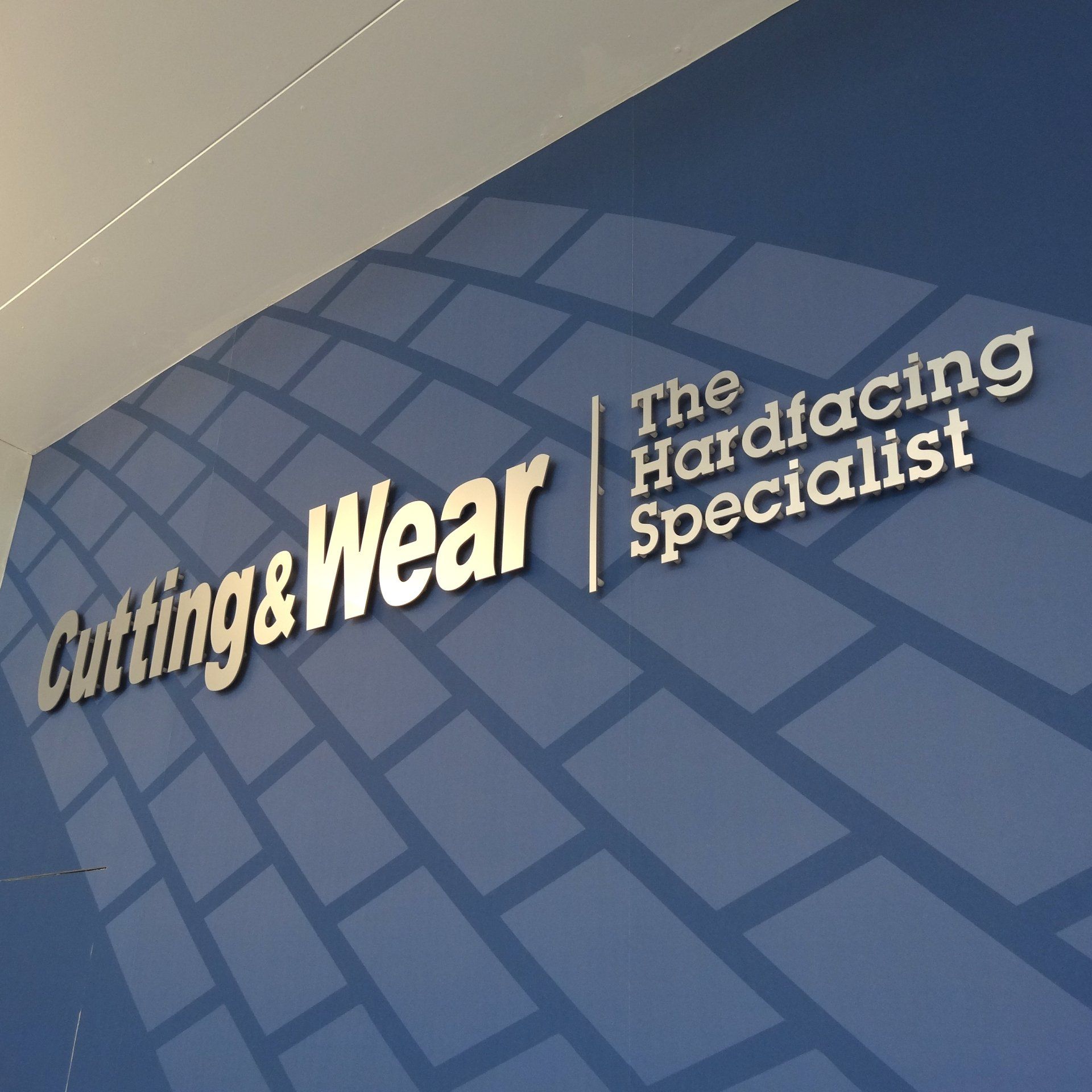 Steel Effect Letters