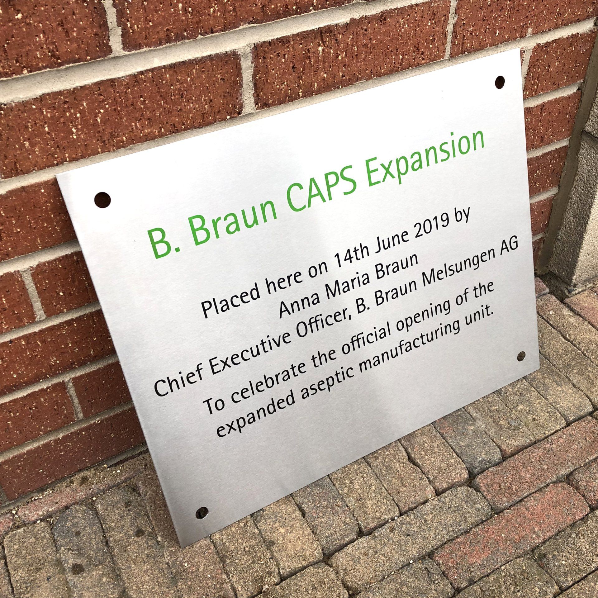 Steel Plaques