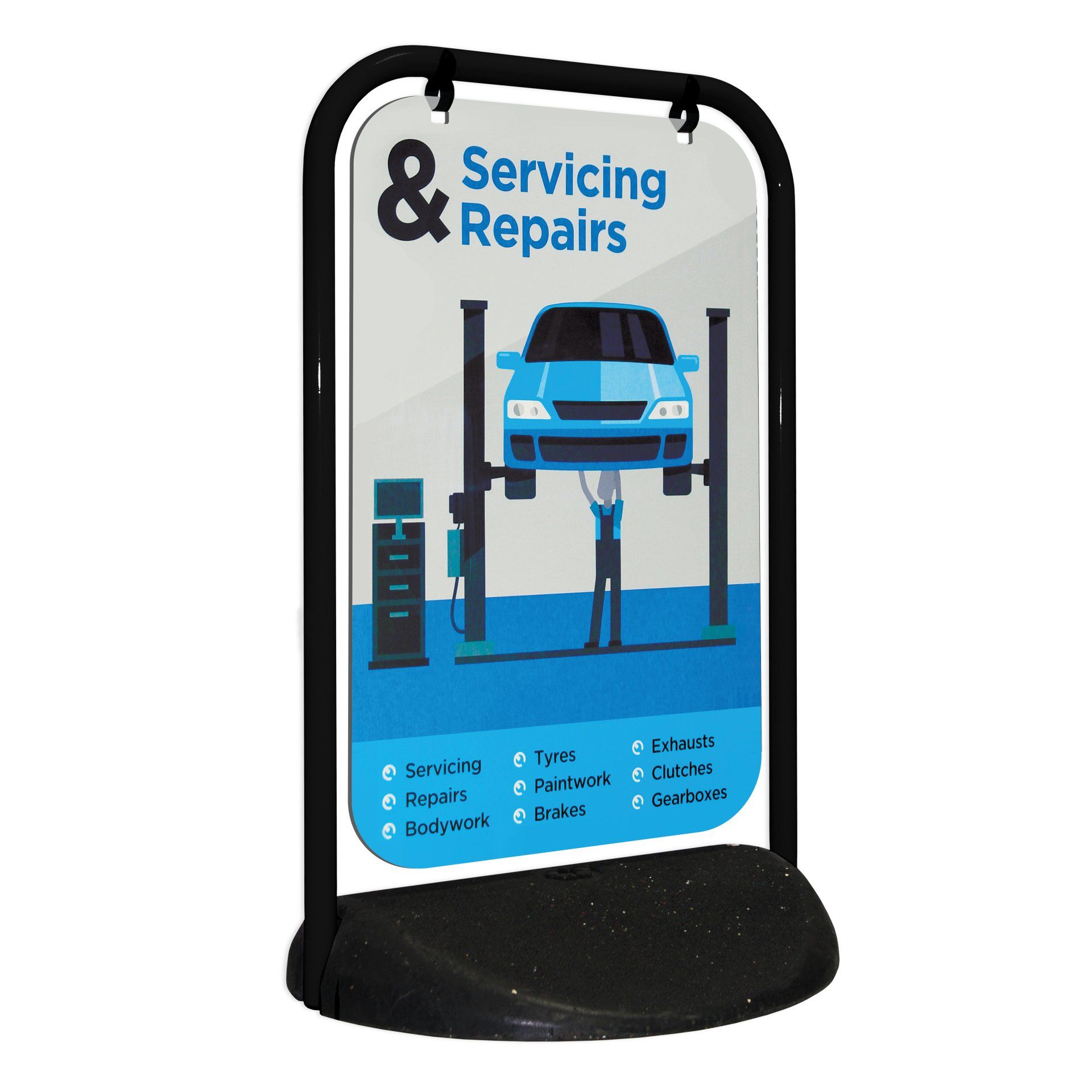 Swinger 2 Pavement Sign