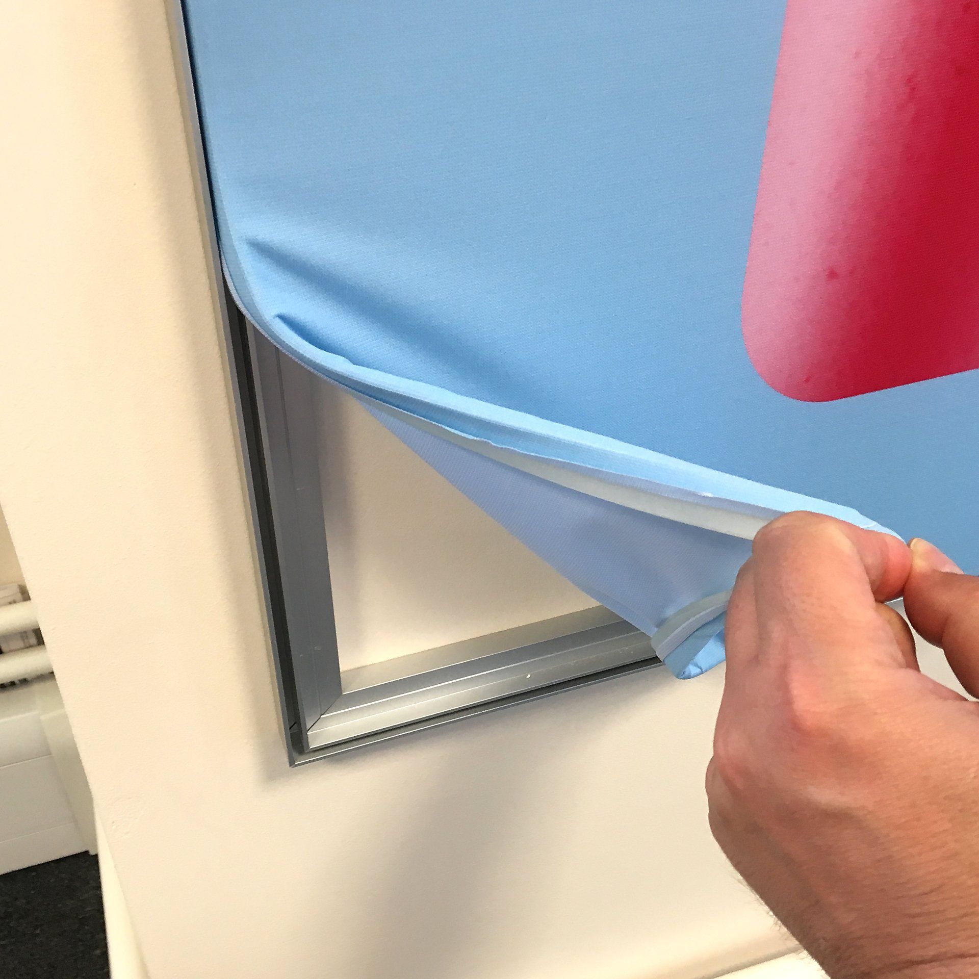 Tension Fabric Installation