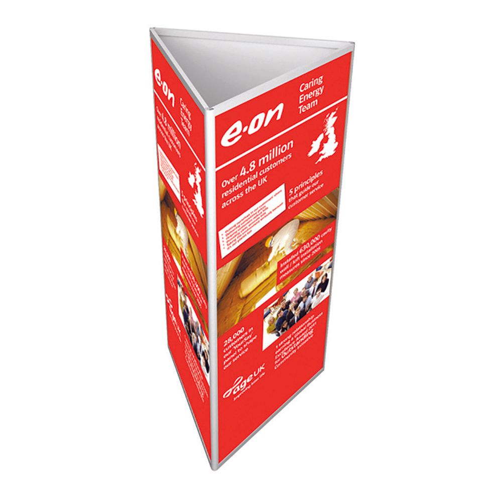 Triangular Display Tower