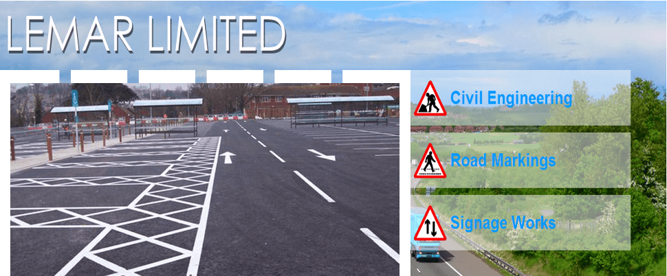 For civil engineering in Kent call Lemar Ltd road