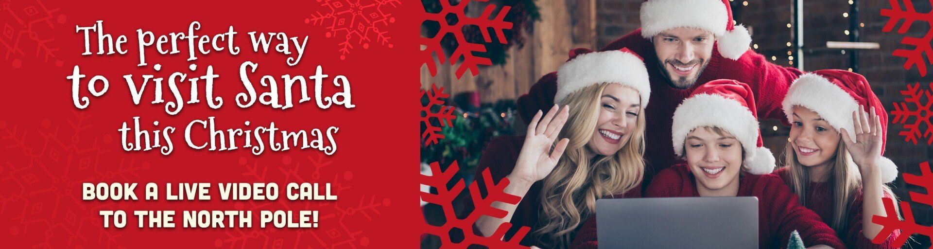 Santa Claus Zoom Video Call