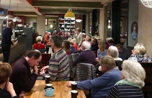 Barry Henderson addreses the Inaugural Meeting of Riverside Community Voice