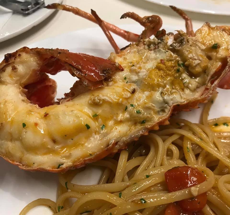 Spaghetti con gamberi e pomodorini