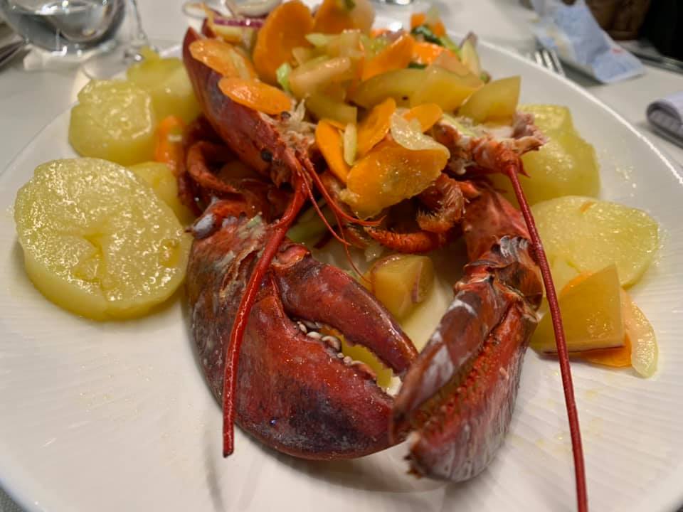 Aragosta con patate