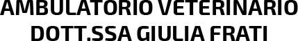 AMBULATORIO VETERINARIO DOTT.SSA GIULIA FRATI - LOGO