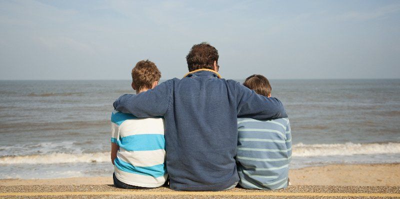 father and sons