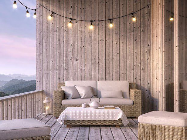 Wooden Balcony with Mountain View — Richmond, VA — Beckstoffer Welsh Inc Wooden Balcony with Mountain View — Richmond, VA — Beckstoffer Welsh Inc