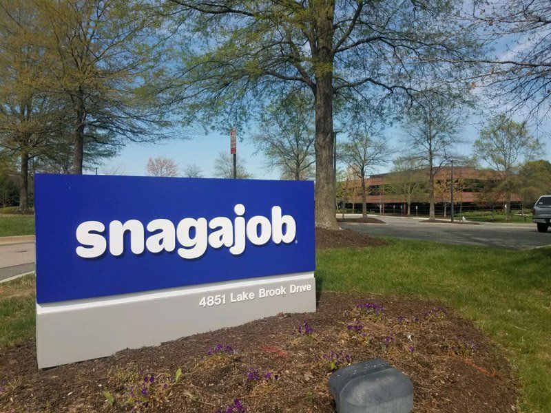Snagajob Signage — Richmond VA — Beckstoffer-Welsh Inc