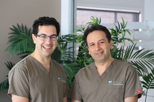 eltham dental clinic dentists smiling