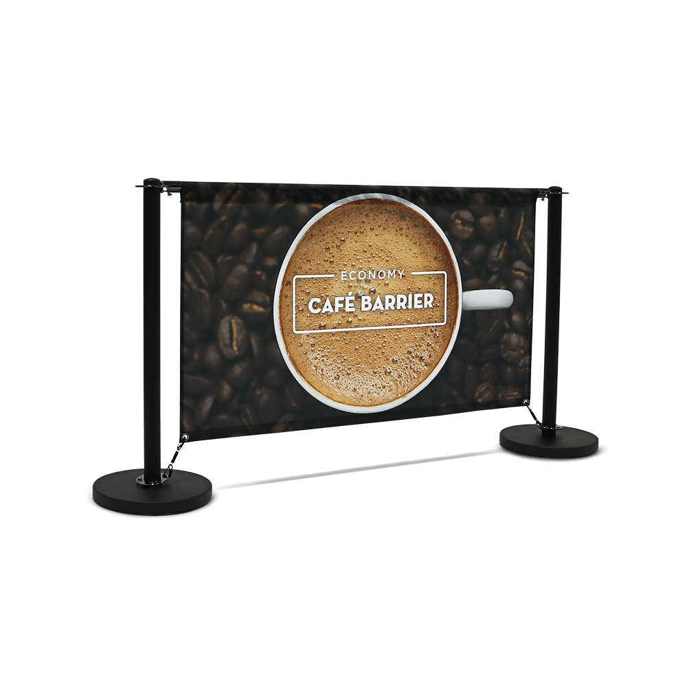 Cafe Barrier Printing at Sheffield Printers