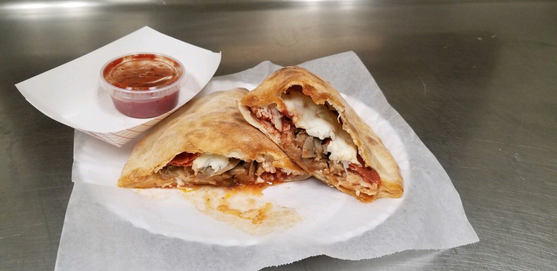 Calzone — Goldsboro, NC — Brooklyn Pizzeria Calzone — Goldsboro, NC — Brooklyn Pizzeria