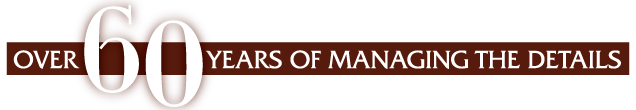 over 60 years banner
