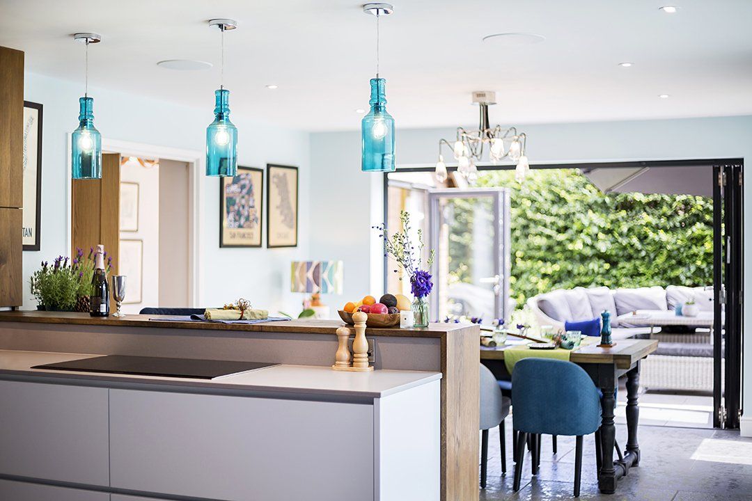 Handmade kitchen extension