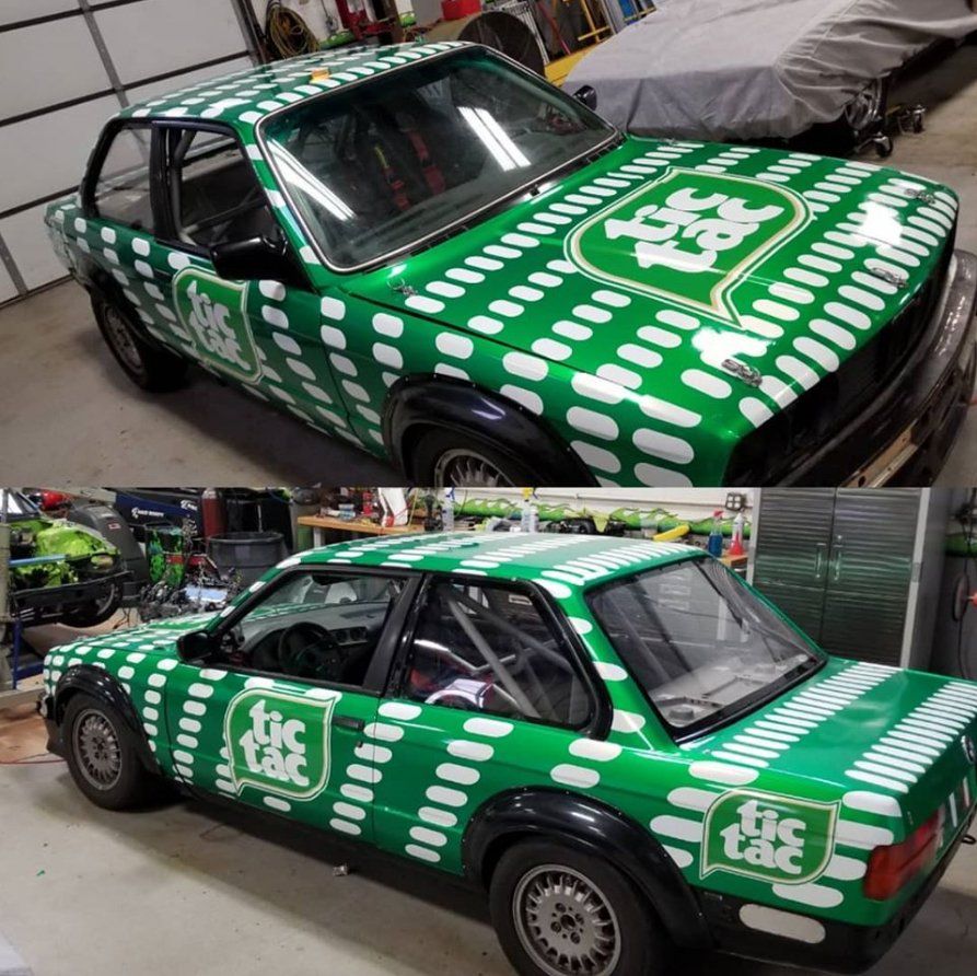 Newly Wrap Car — Lombard, IL — X-Treme Graphics & Lettering Inc Newly Wrap Car — Lombard, IL — X-Treme Graphics & Lettering Inc