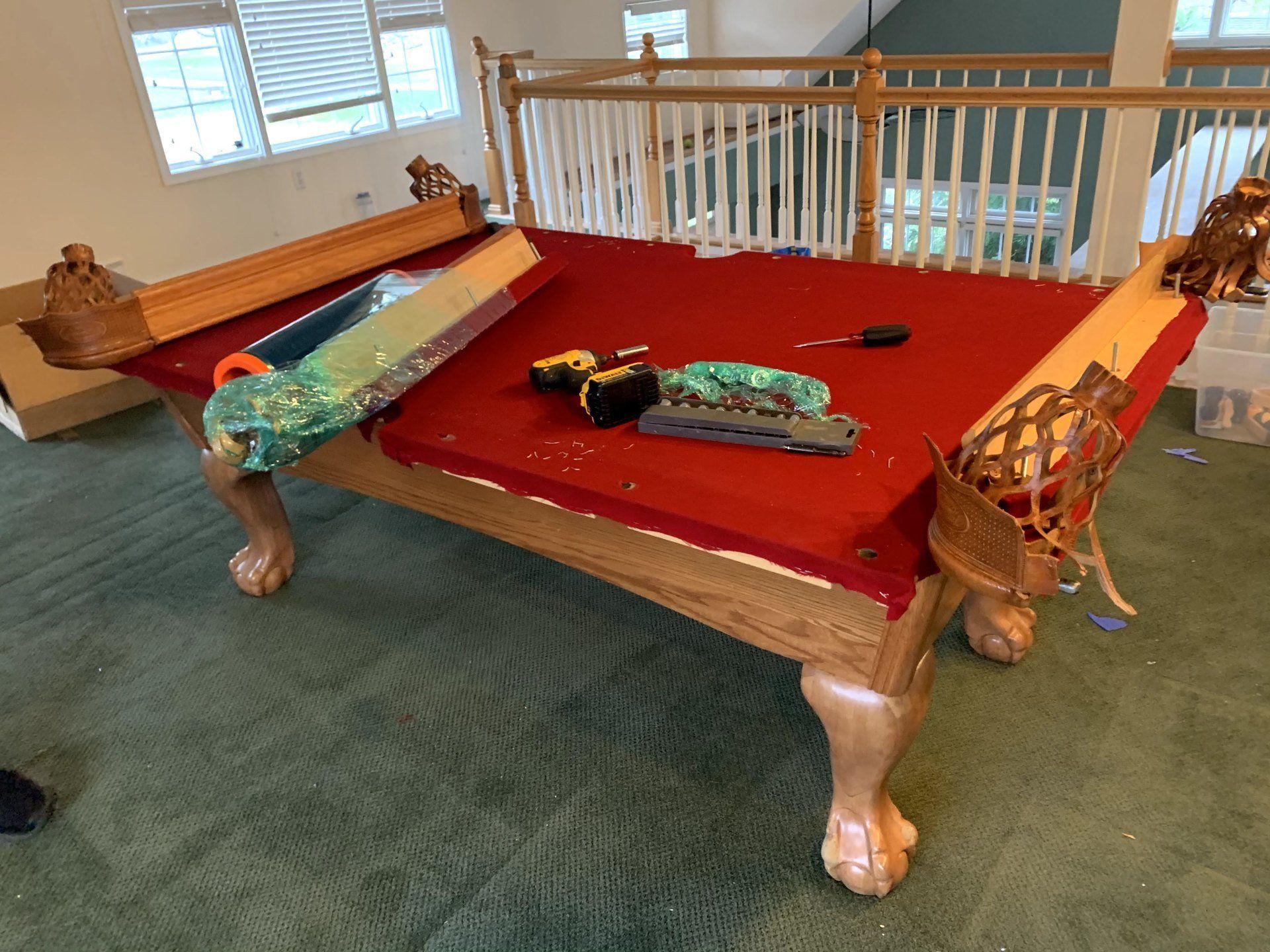 components of a CLEI furniture Murphy bed by furniture assembly team