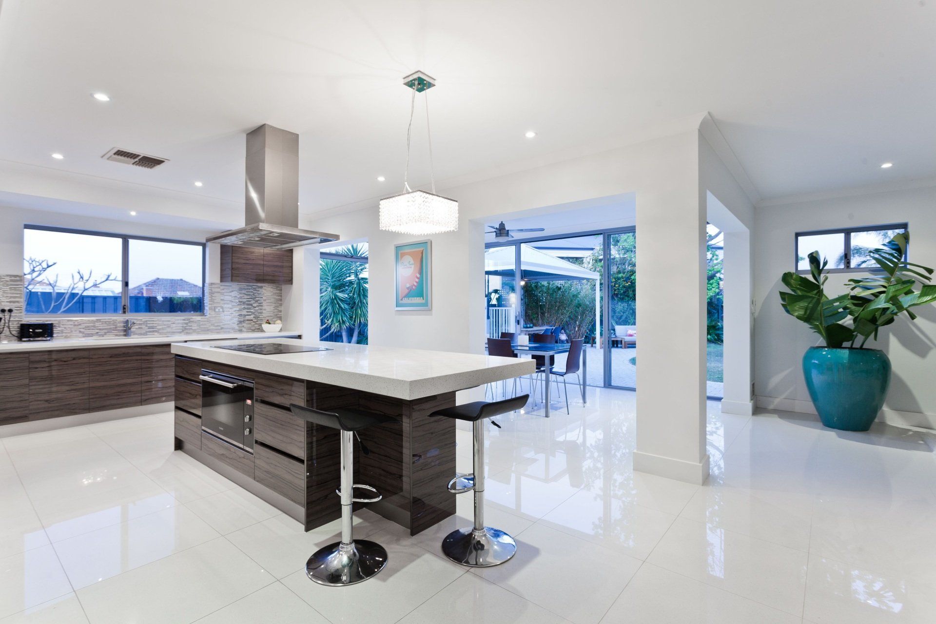 Modern kitchen furniture disassembly