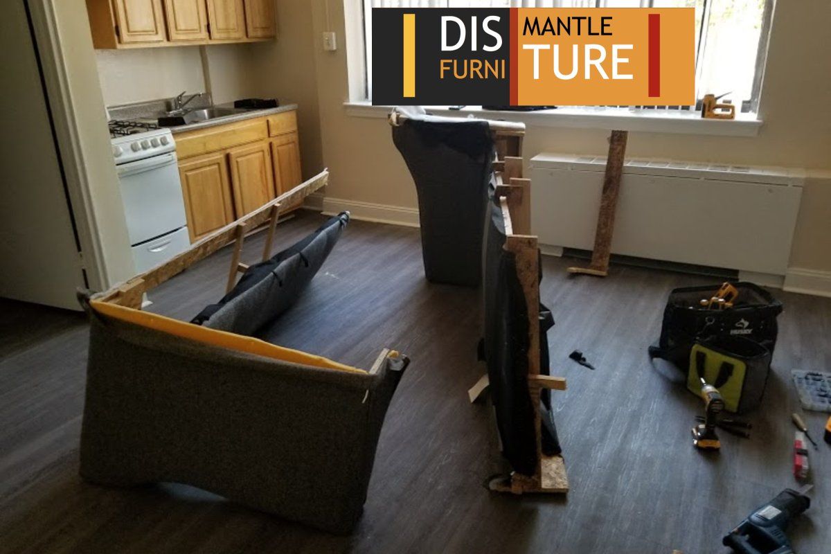 Sofa disassembly process