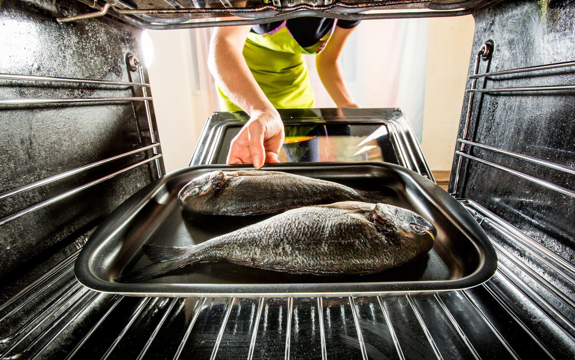 Pesce cotto al forno