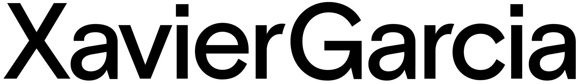 Xavier Garcia Glasses Frames Logo