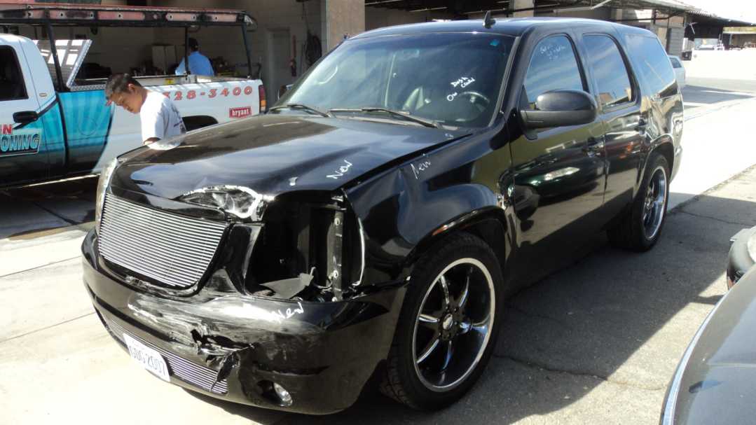 Black SUV - Before
