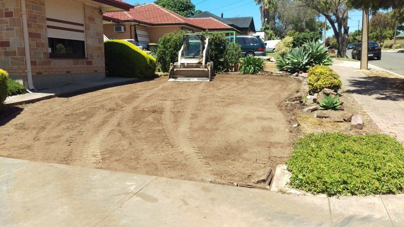 antony cement paving before The work of a paving contractor in Adelaide