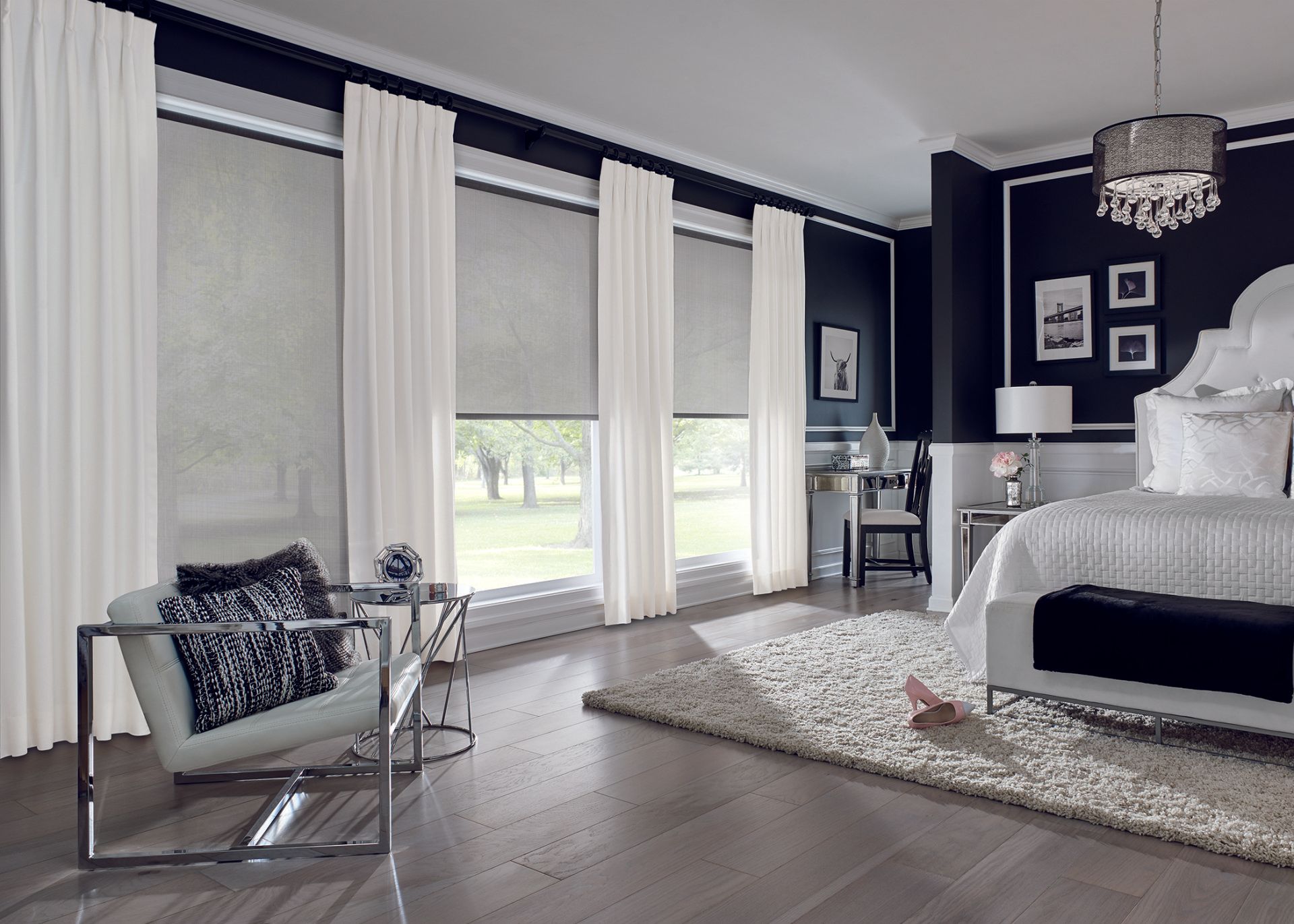 Motorized Roller Shades