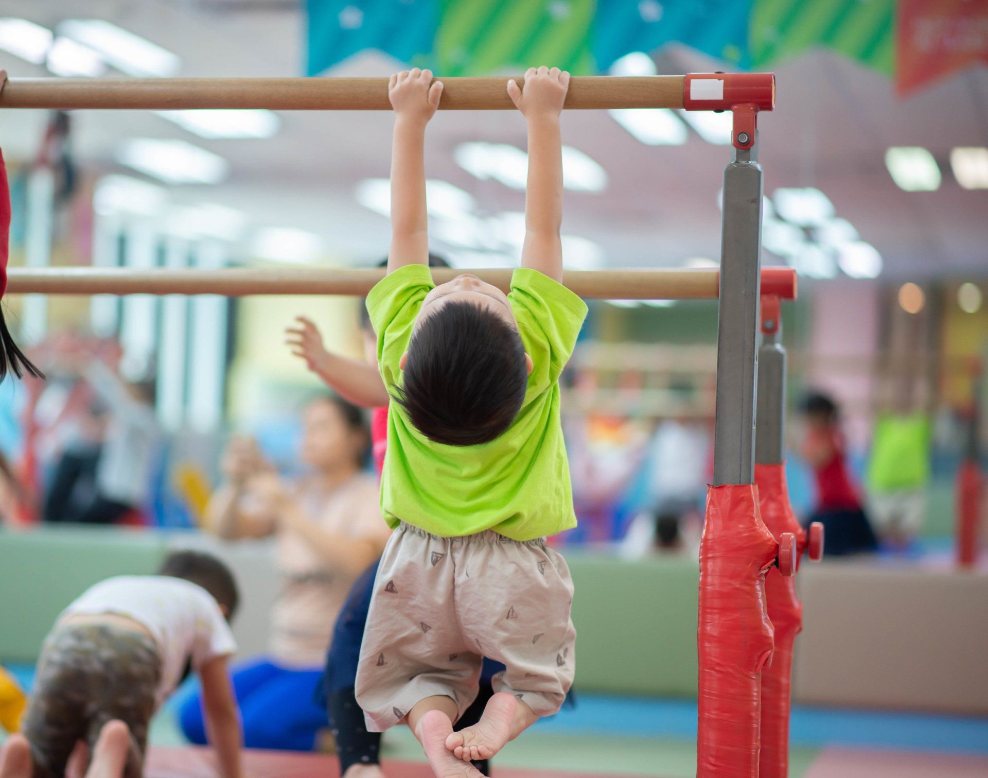 preschool gymnastics at Western Mass Gymnastics