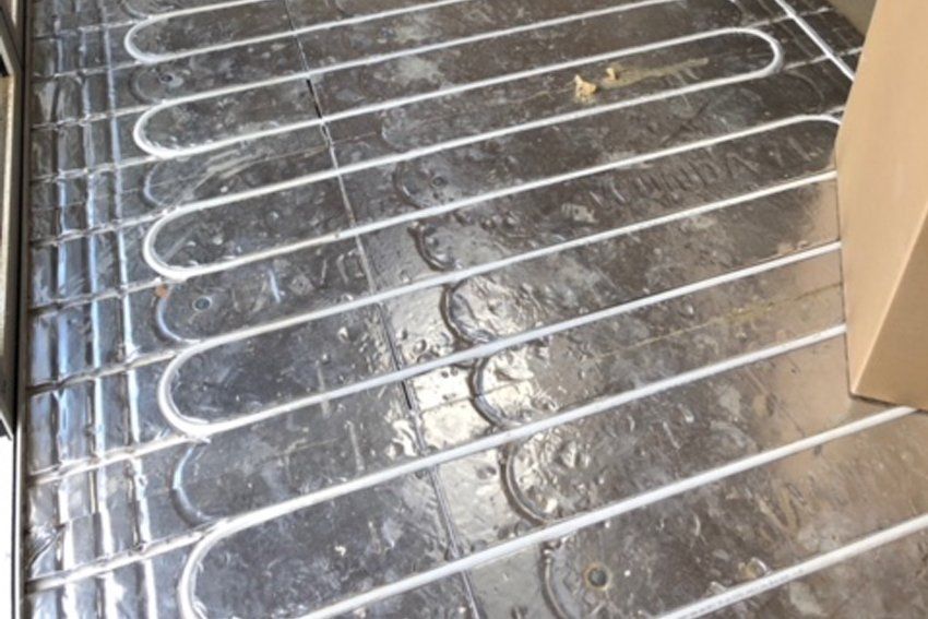 overfloor heating system