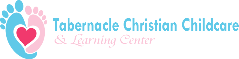 A logo for tabernacle christian childcare and learning center