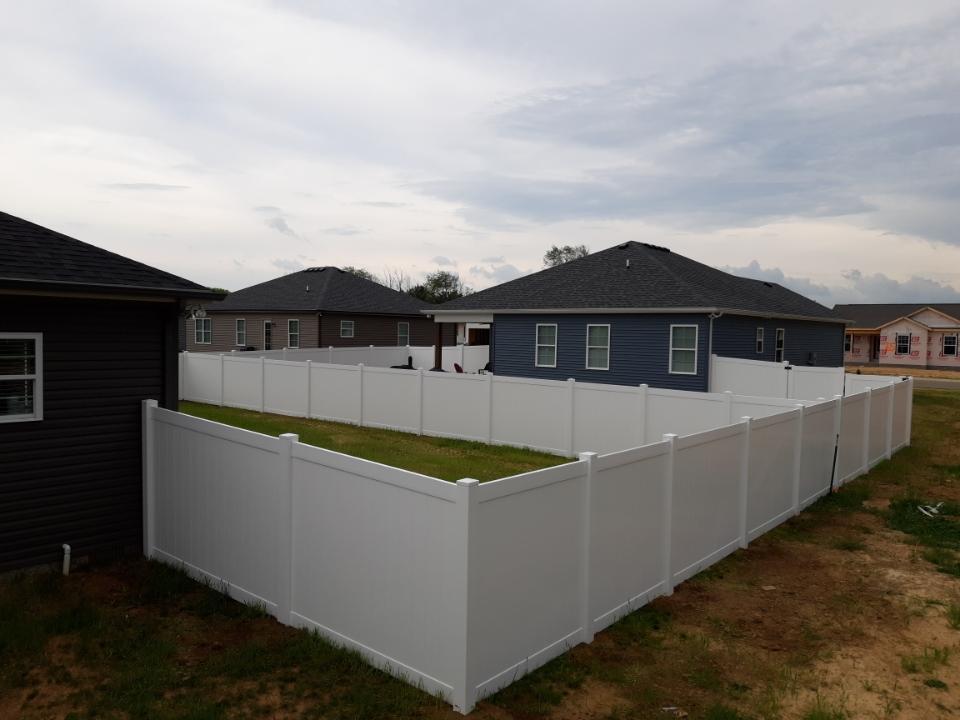 Custom fence in Nashville Tennessee