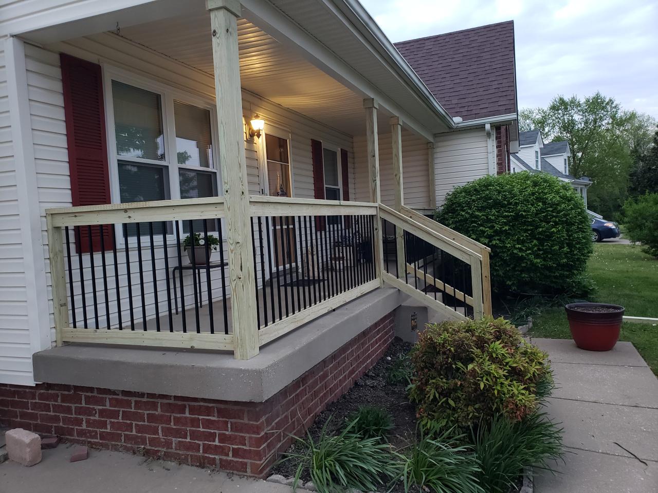 Custom deck in Nashville Tennessee