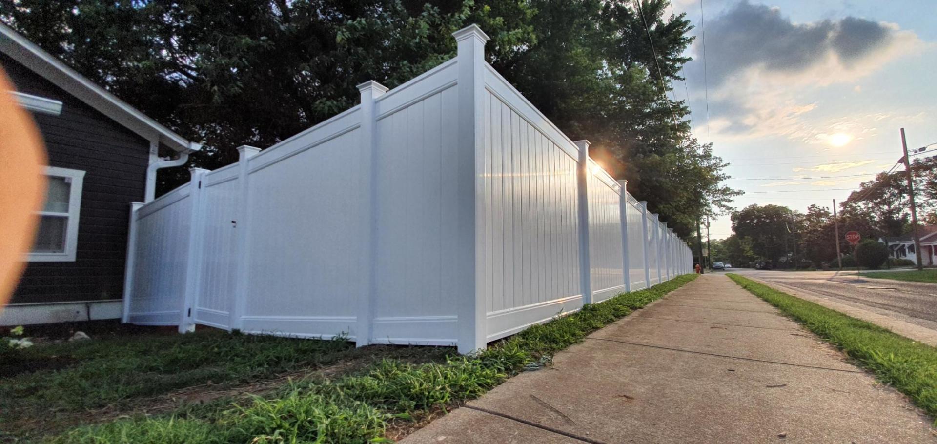 plastic fencing