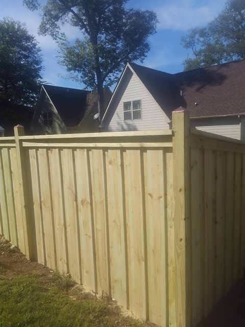 residential privacy fence