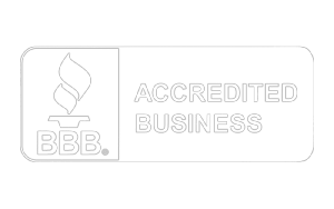 BBB logo white
