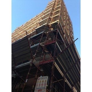 Preparazione dell'impalcatura
