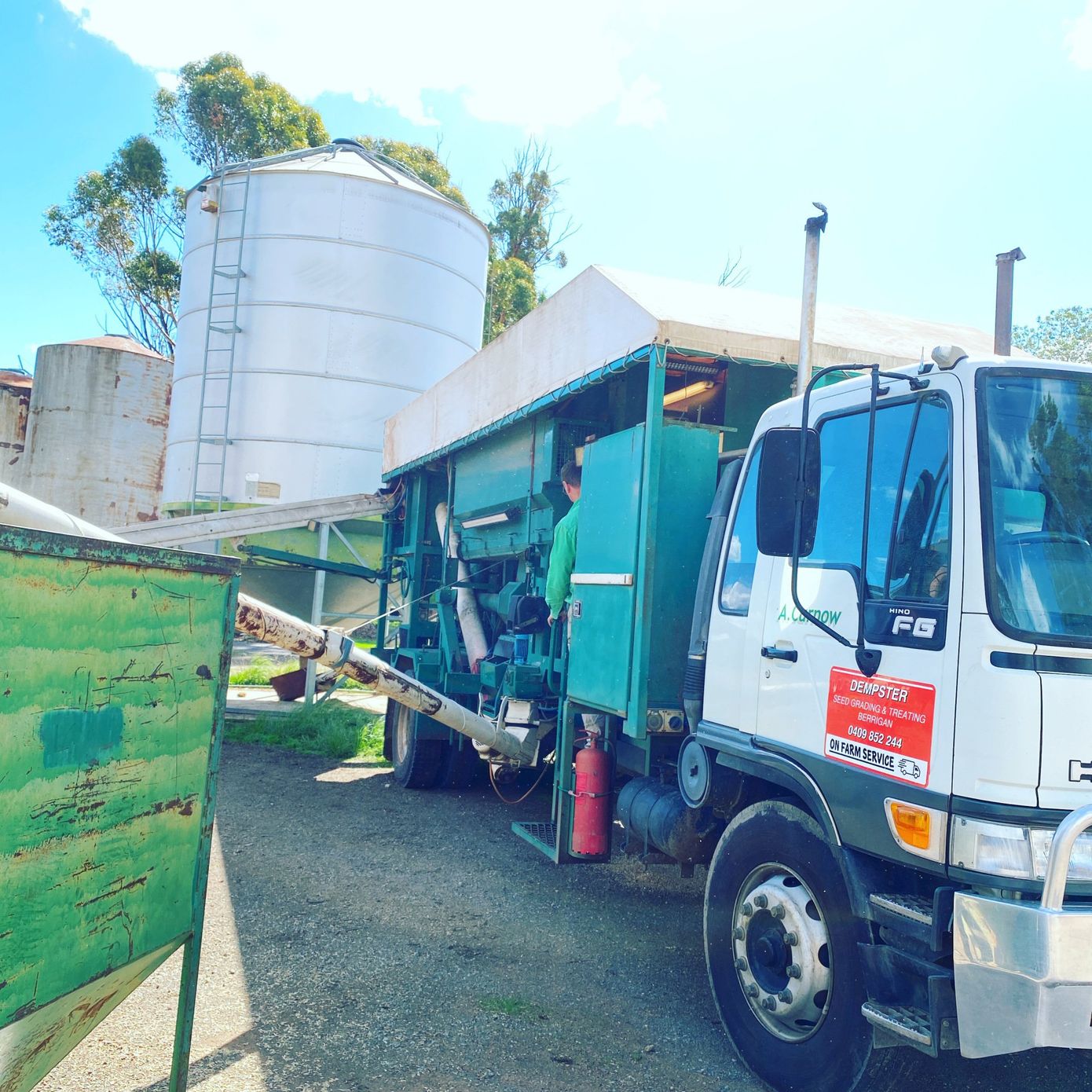 dempsters seed grading soy seeds